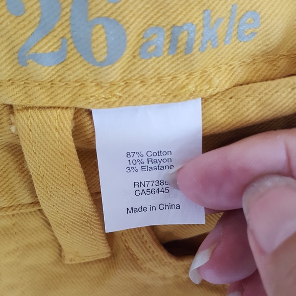 J. Crew Matchstick ankle Jeans.  Size 26 - Picture 4 of 7